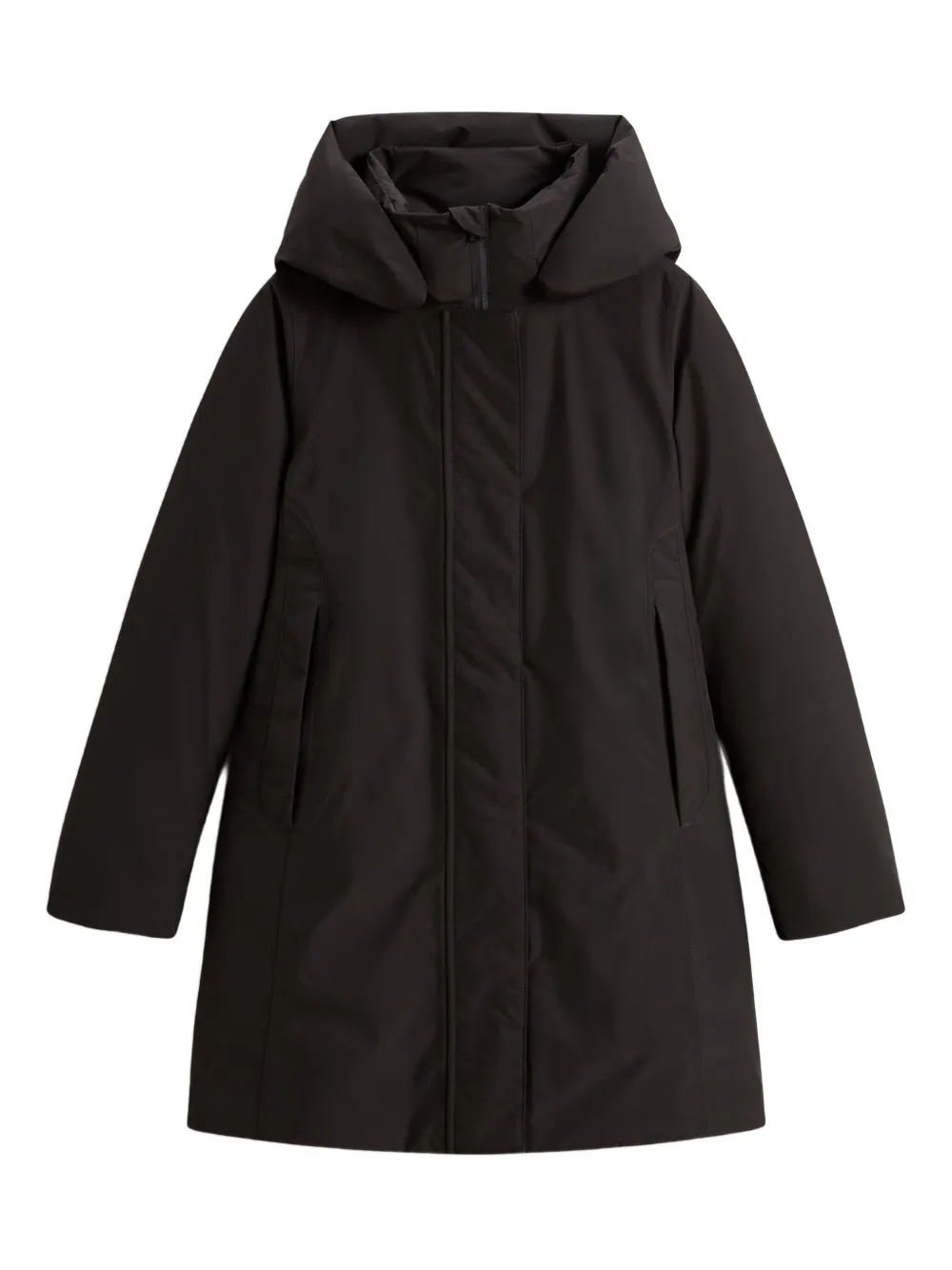 

Парка с капюшоном Woolrich, черный