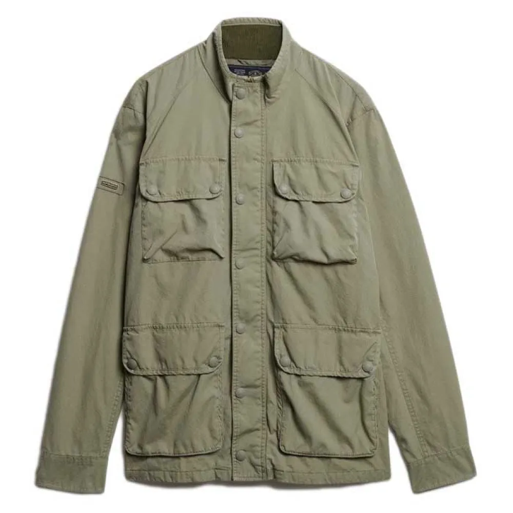 

Куртка Superdry Estate 4 Pocket, зеленый