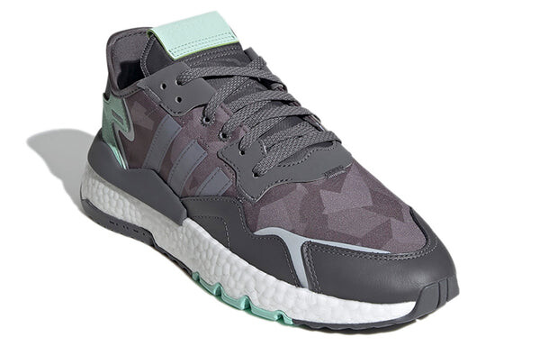 Кроссовки оригинальные nite jogger Adidas, серый — фото 3
