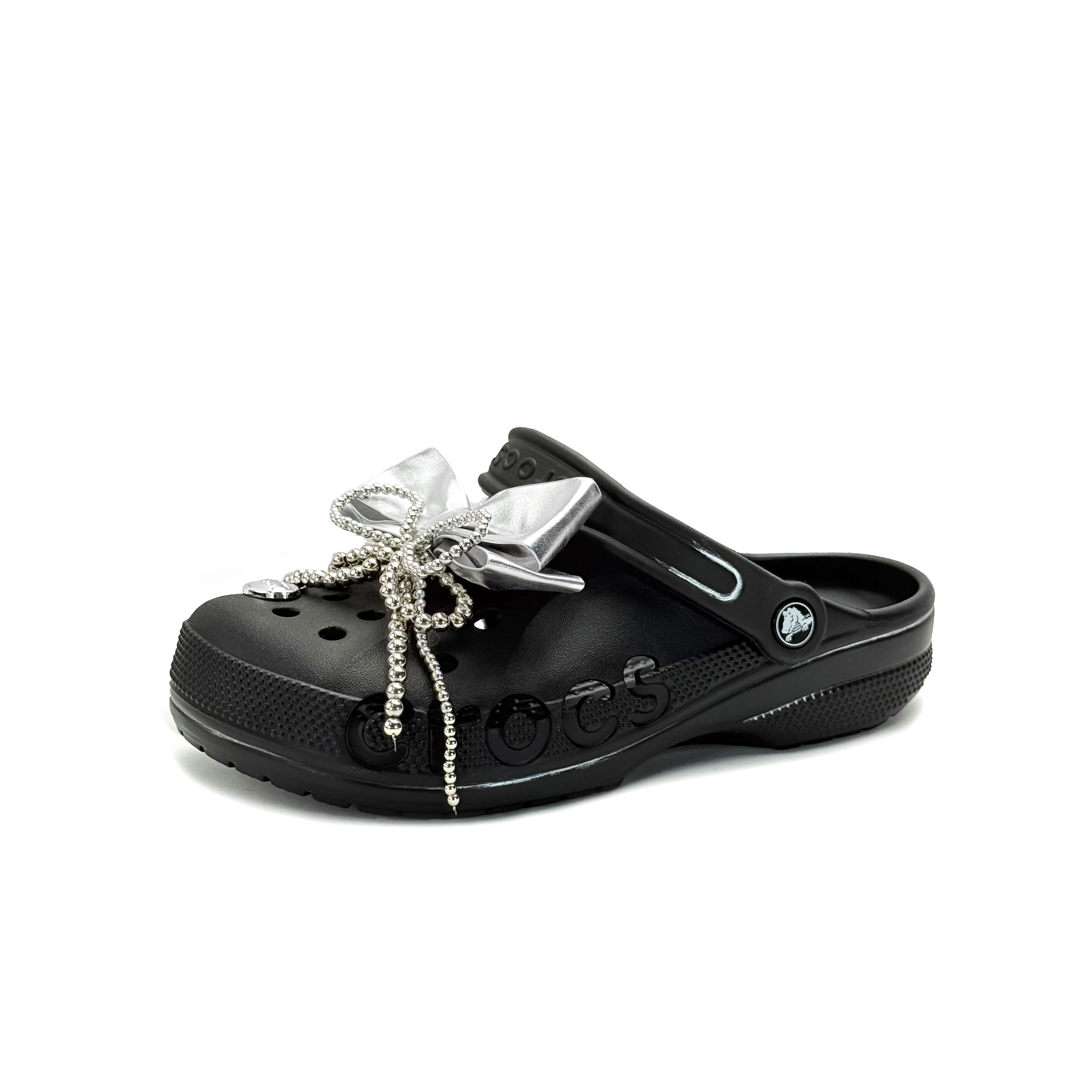 Сабо Baya Classic Clog женские Crocs, Silver