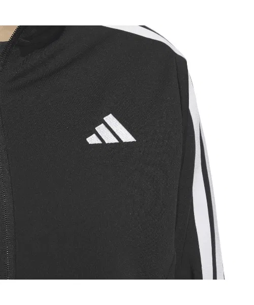 Толстовка adidas с тремя полосками, свободный крой, синяя — фото 4