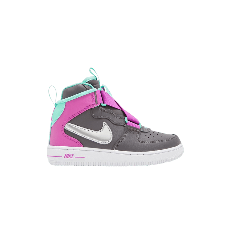 

Кроссовки Force 1 Highness TD 'Thunder Grey Hyper Violet', серый