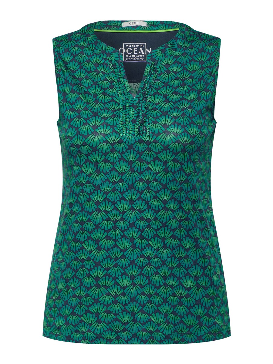 

Топ без рукавов CECIL Top, цвет green/emerald