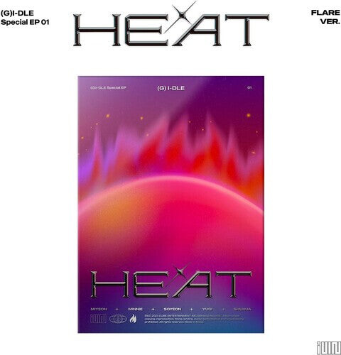 

CD диск (G)I-Dle: Heat (Flare Ver.)