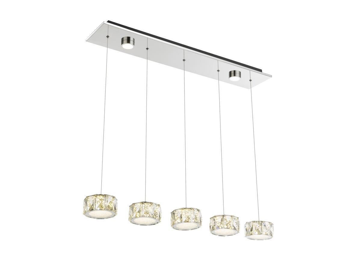 

Светодиодная подвесная лампа Globo, 82x16x120 см