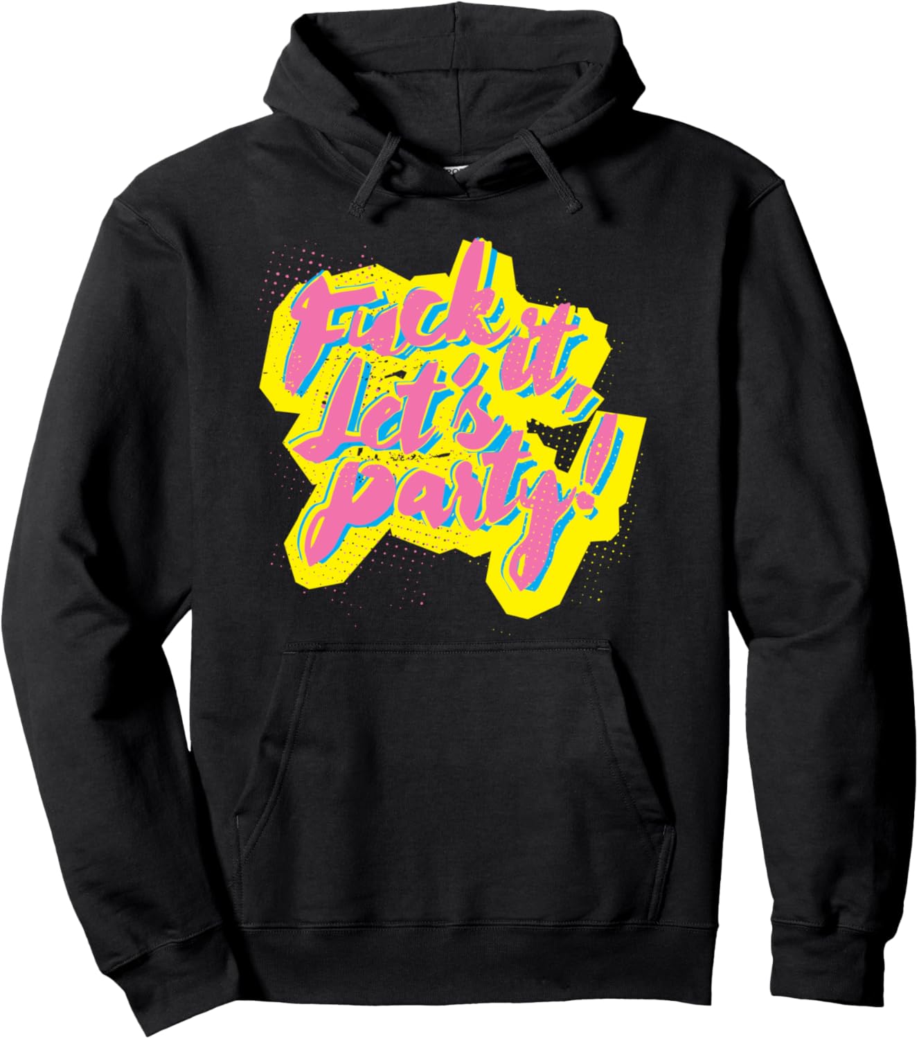 

Толстовка с принтом Fck It Let's Party оверсайз, черная Cartoon Middle Finger Mftees, Черный, Толстовка с принтом Fck It Let's Party оверсайз, черная Cartoon Middle Finger Mftees