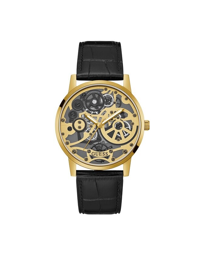 

Часы GW0570G1 Guess, черный/золотой