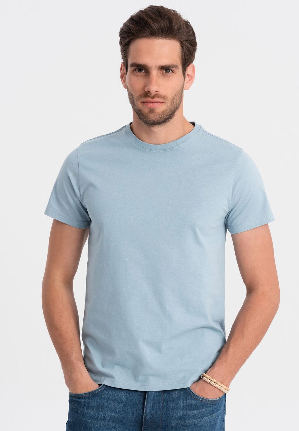 

Футболка базовая Ombre, цвет light blue