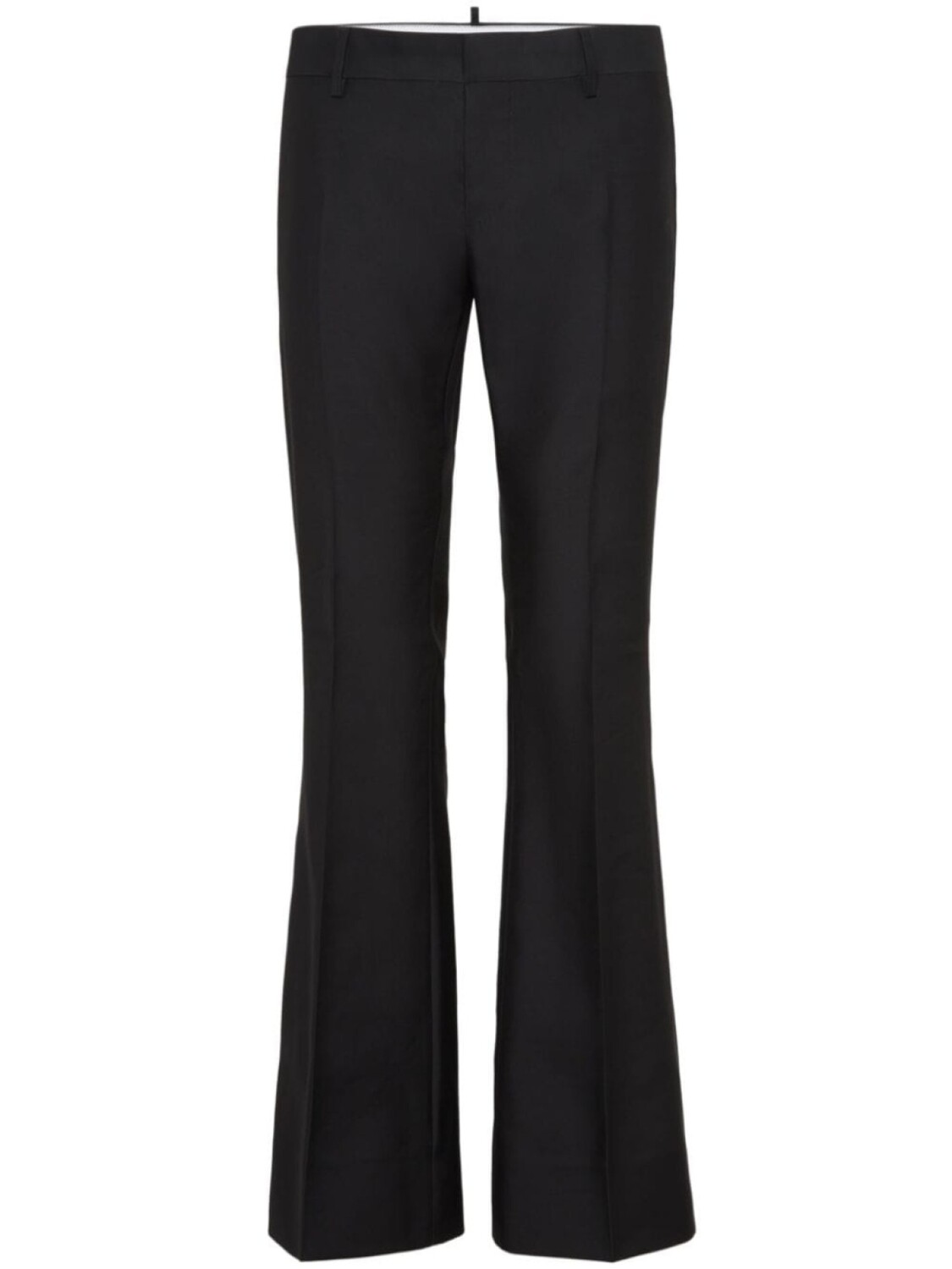 

DSQUARED2 расклешенные брюки строгого кроя, черный