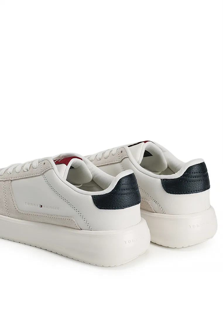 Кроссовки мужские, Tommy Mainline, Modern Lightcup Trainers Tommy Hilfiger, экрю — фото 3