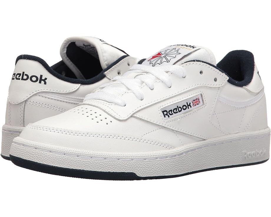

Кроссовки Reebok Lifestyle Club C 85, цвет Int/White/Navy