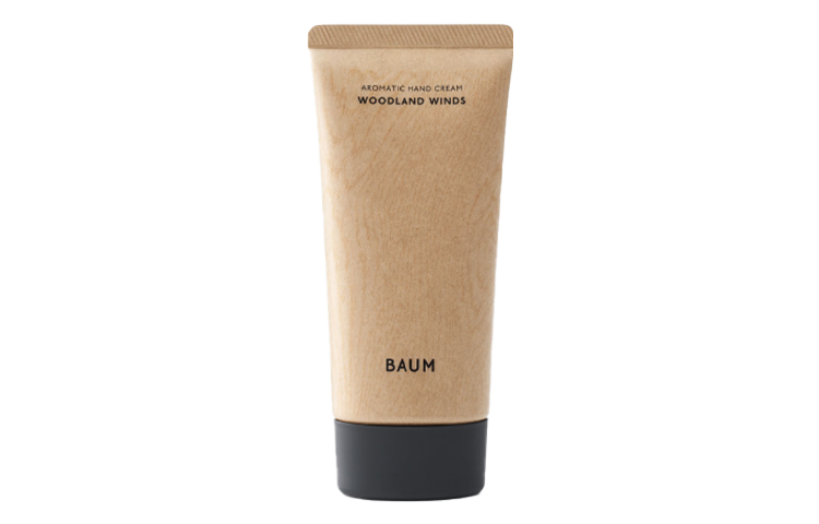 Крем для рук с древесным ароматом Lin Zhi Feng, сандаловый, увлажняющий BAUM, woody floral aromatic 75ml — фото 2