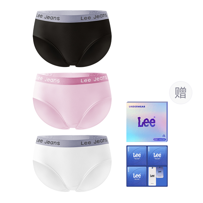 

Классические трусы 101 для женщин упаковка 3 шт Lee, белый