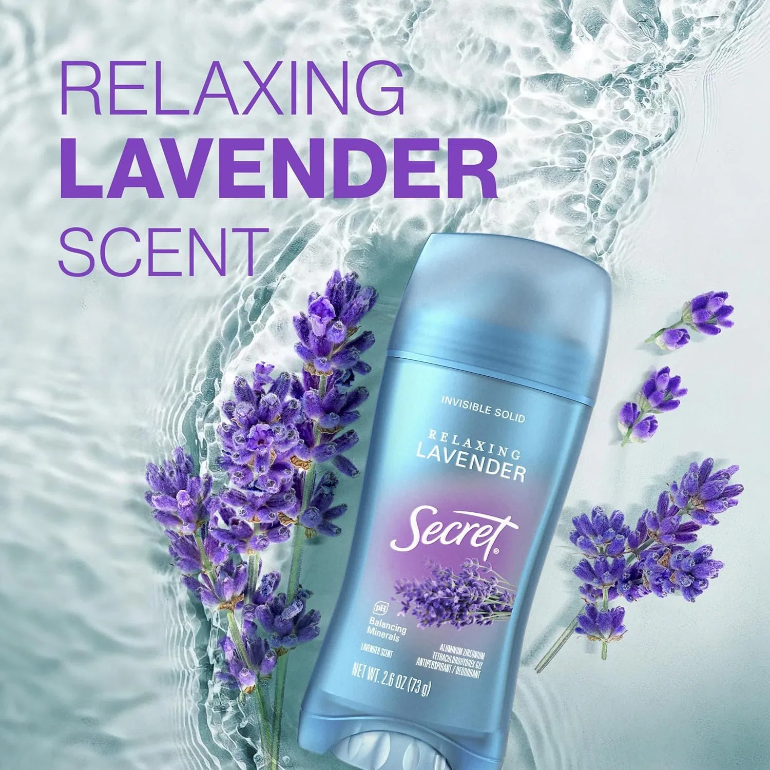 Женский дезодорант-стик Secret Scent Expressions Ooh-La-La Lavender, 76 г Secret — фото 3