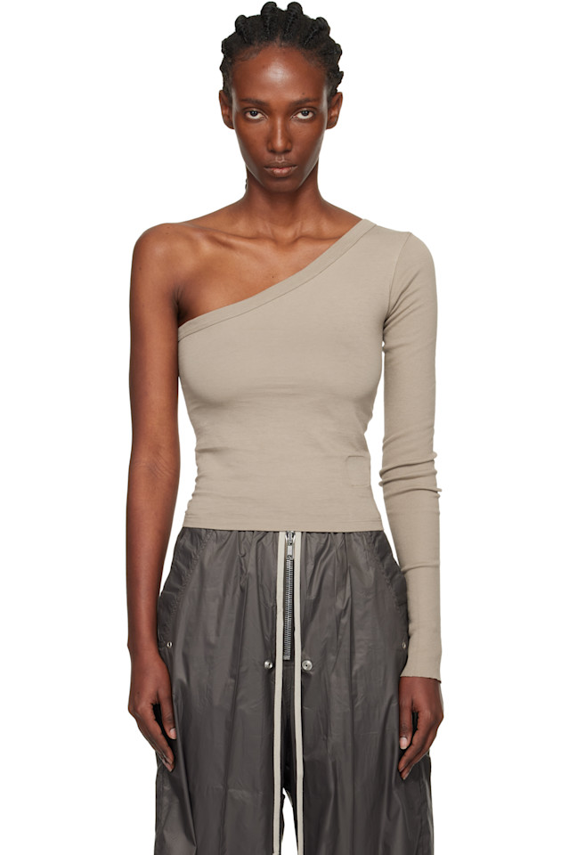 

Футболка Taupe concordians ziggy Rick Owens Drkshdw, Dirty Pearl