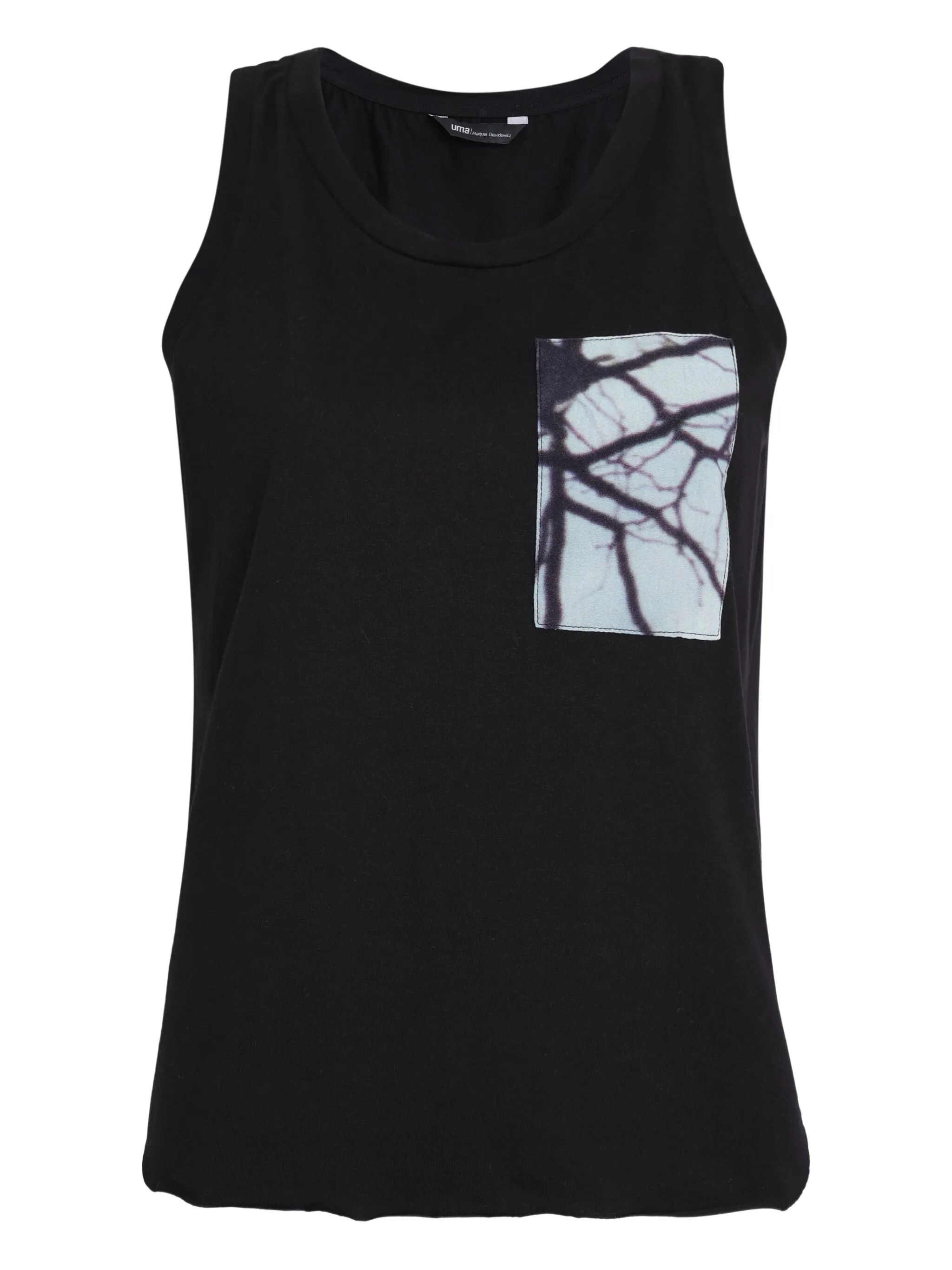 

Топ с нагрудным карманом Uma | Raquel Blay, черный