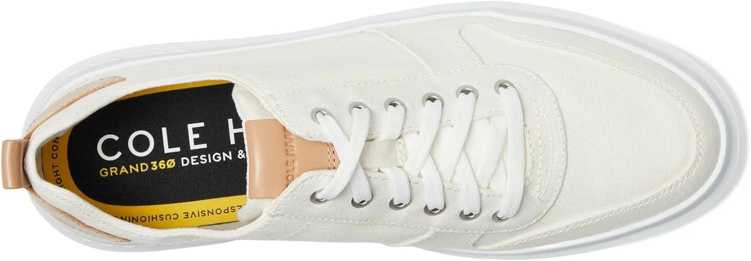 Мужские кроссовки Cole Haan Grandpro Rally Canvas для корта, слоновая кость — фото 4