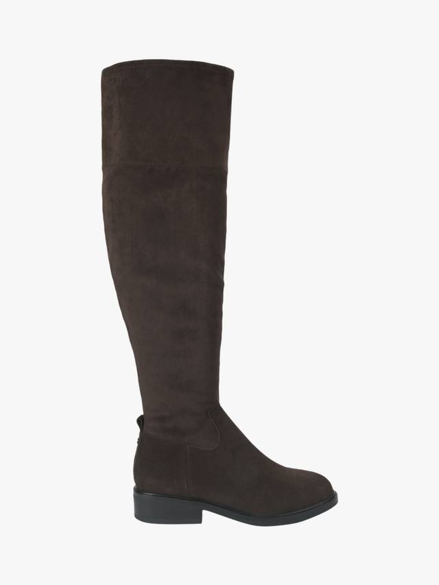 Ботинки Tisha Suede до колена KG Kurt Geiger, Brown