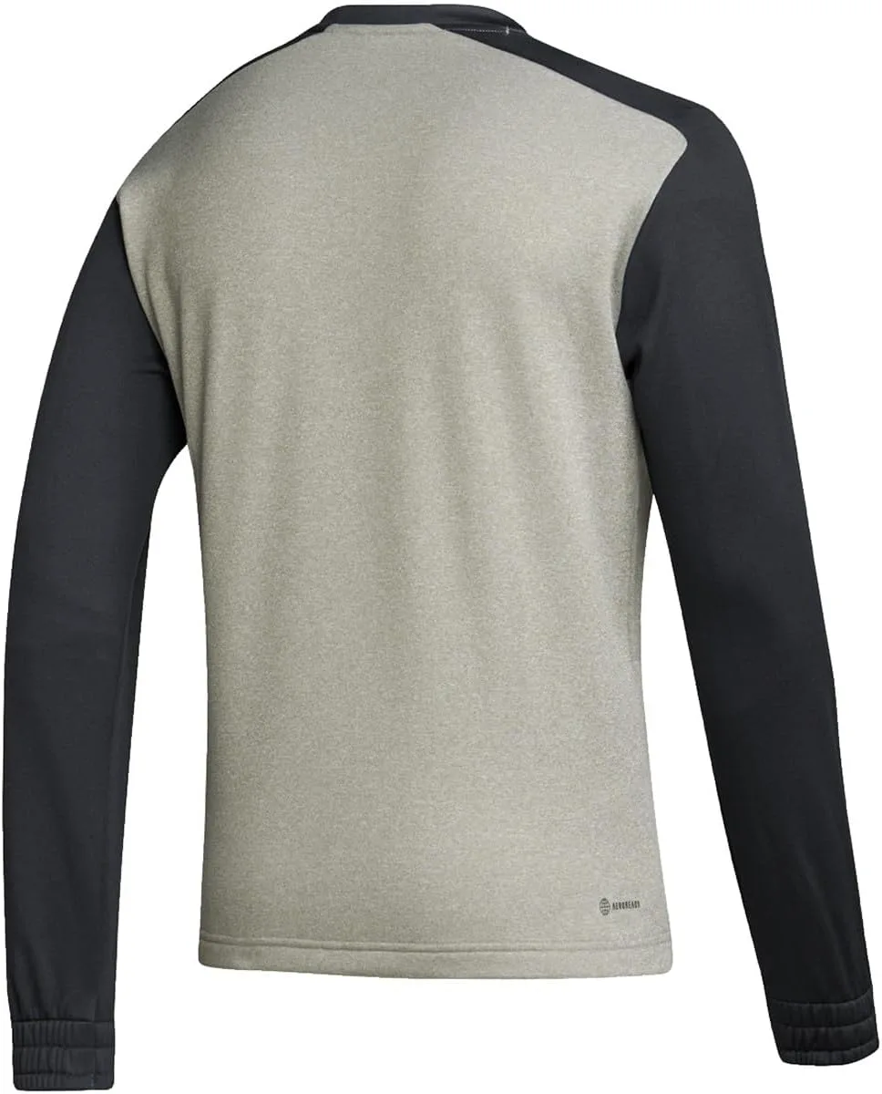 Футболка с длинным рукавом Adidas Team Issue, черный/серый/белый — фото 2