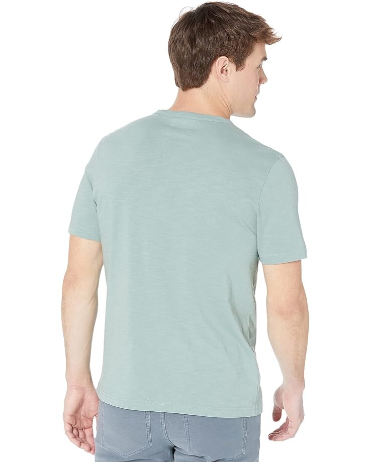 

Футболка Faherty Sunwashed Pocket Tee, цвет Jade 1