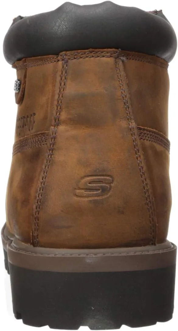 Вердикт по ботинкам Skechers Sergeants, коричневый — фото 3