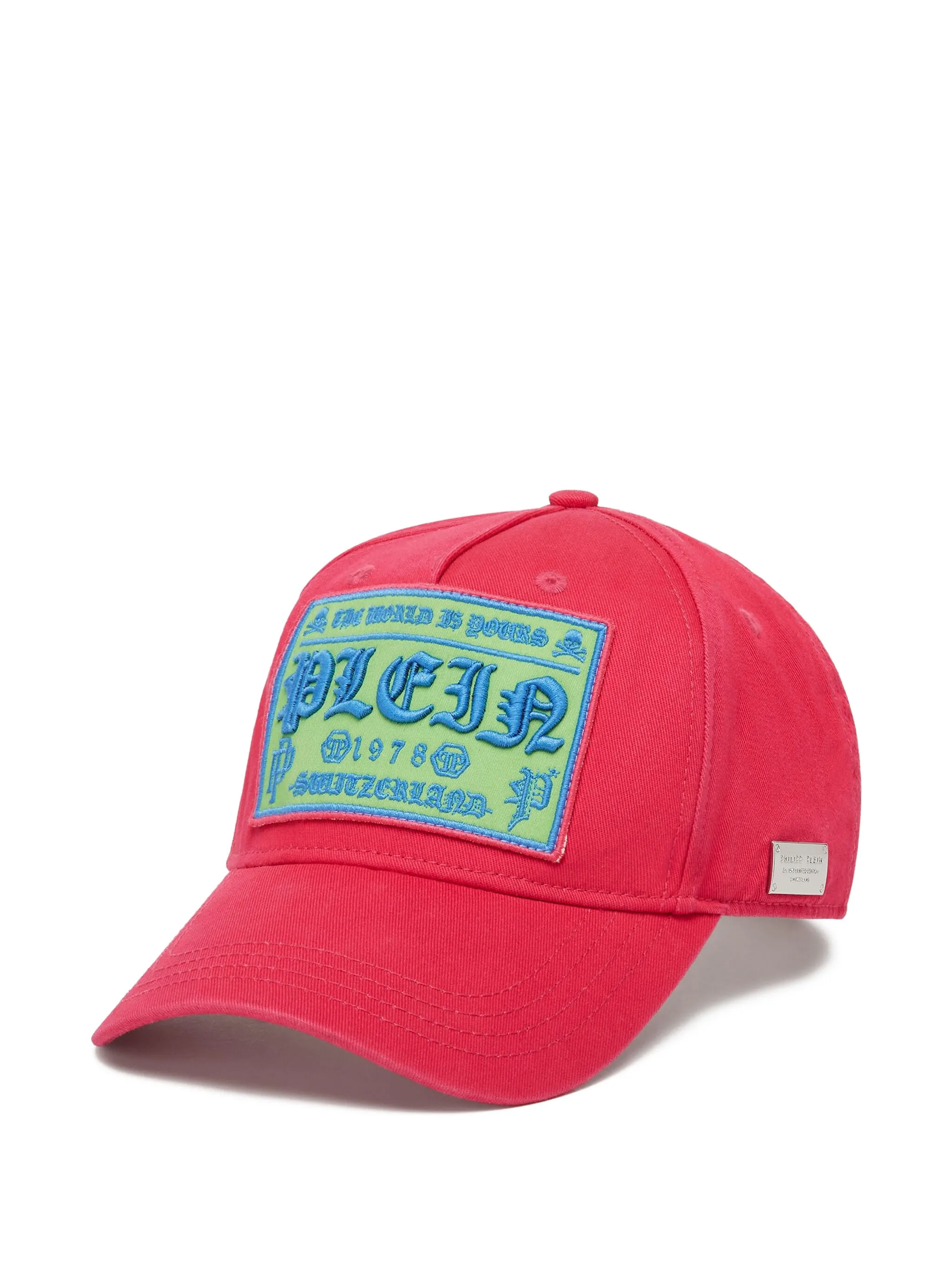 

Бейсболка с нашивкой Philipp Plein, розовый