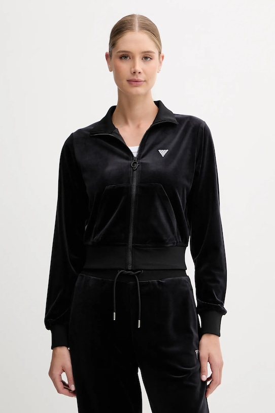 

Вельветовая толстовка COUTURE Guess, черный