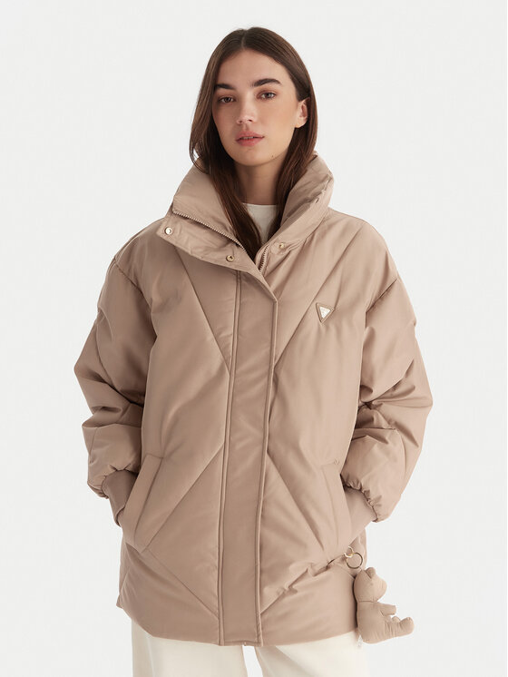 

Зимняя куртка regular fit V5BL13 WHHZ2 Guess, бежевый