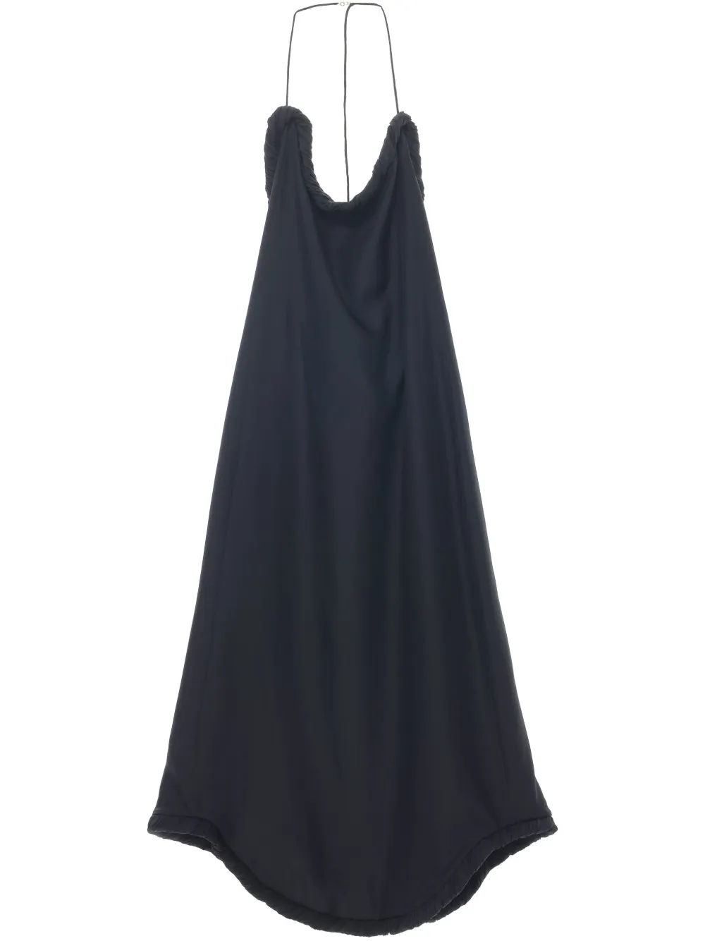 

Шелковое платье Carven, черный