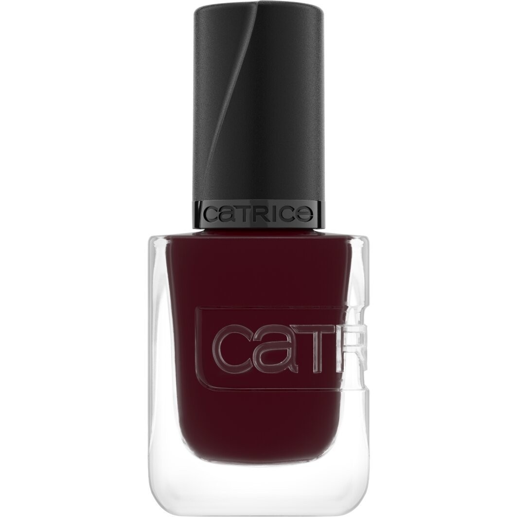 Лак для ногтей gel affair nail lacquer Catrice, 022 - cherry is the new black, объем 10.5 мл — фото 2