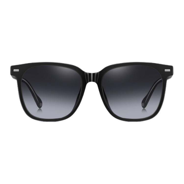 

MARVEL Пластиковая оправа квадратные солнцезащитные очки унисекс, Versatile Black