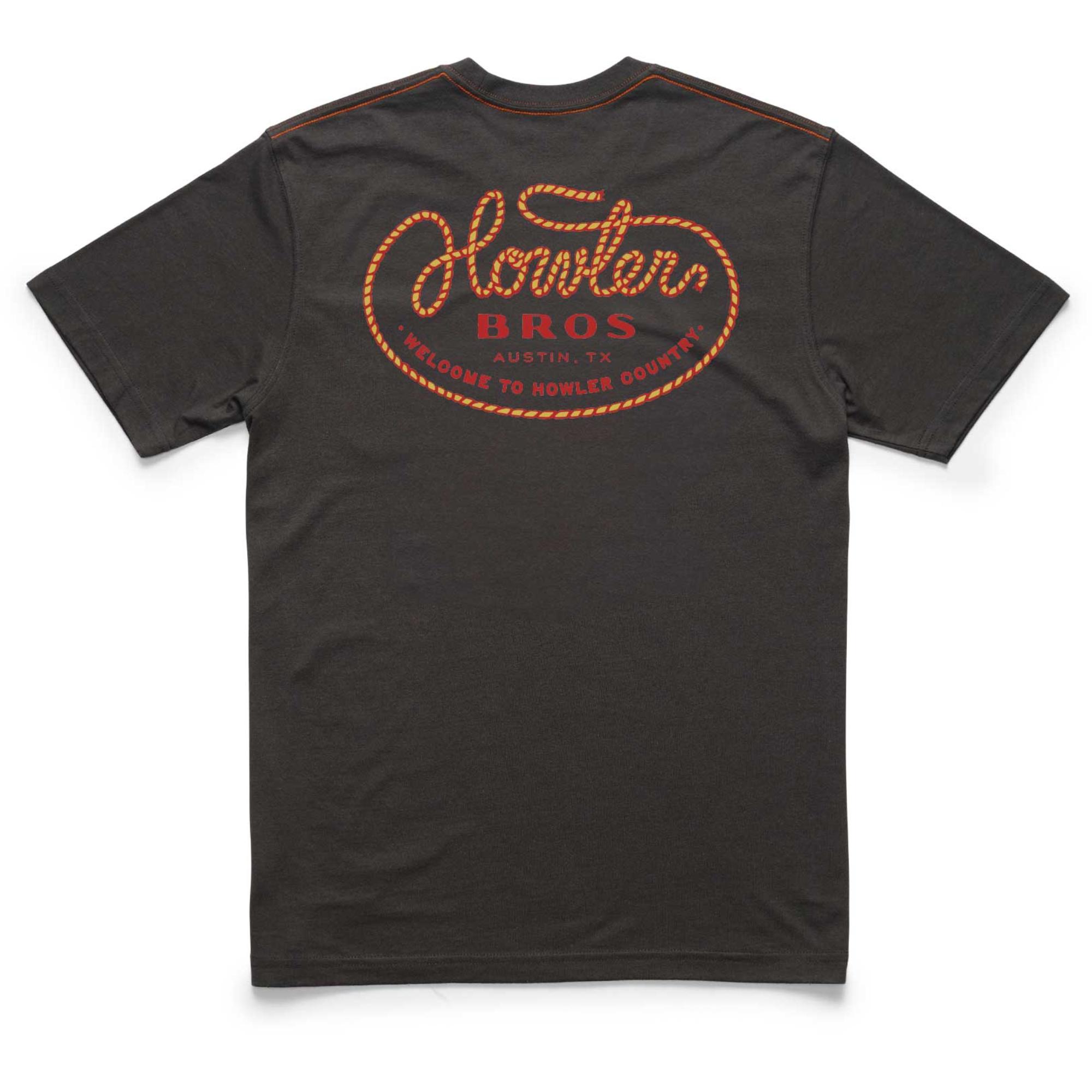 

Мужская футболка с коротким рукавом Howler Brothers, Howler Lasso/Antique Black, Черный, Мужская футболка с коротким рукавом Howler Brothers, Howler Lasso/Antique Black