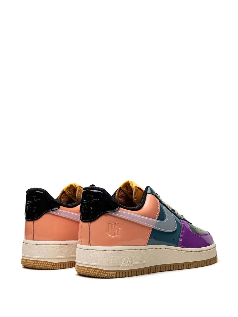Кроссовки Air Force 1 из коллаборации с Undefeated Nike, фиолетовый — фото 3
