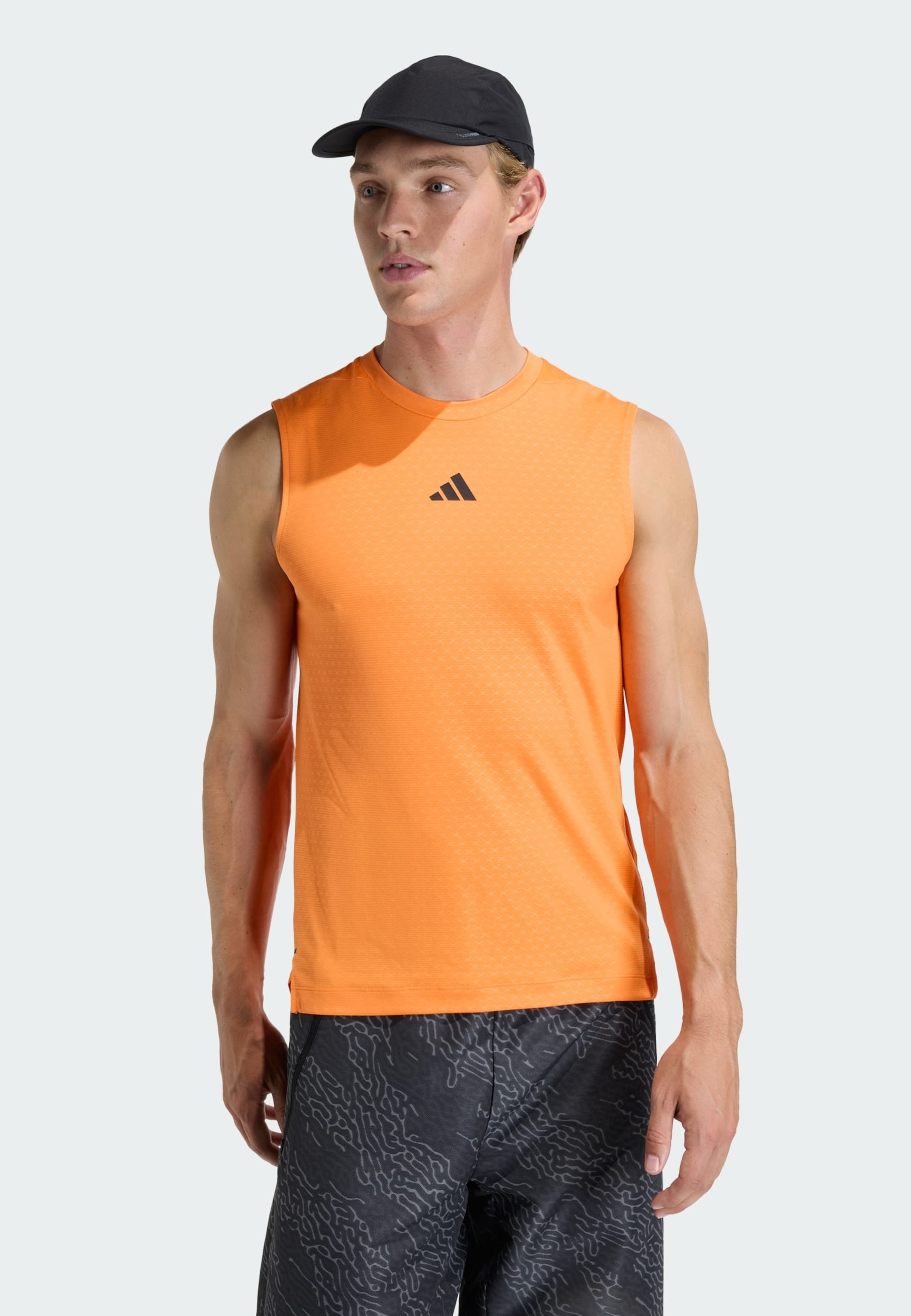 Adidas Performance Футболка Performance 'D4T Power' в оранжевом цвете — фото 2