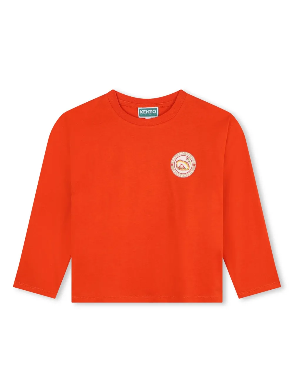 

Футболка с логотипом Kenzo Kids, красный