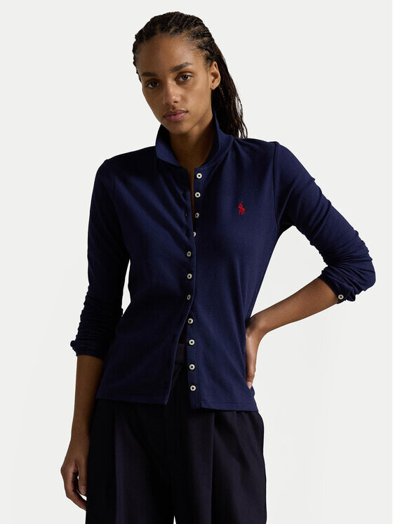 

Рубашка узкого кроя Polo Ralph Lauren, синий