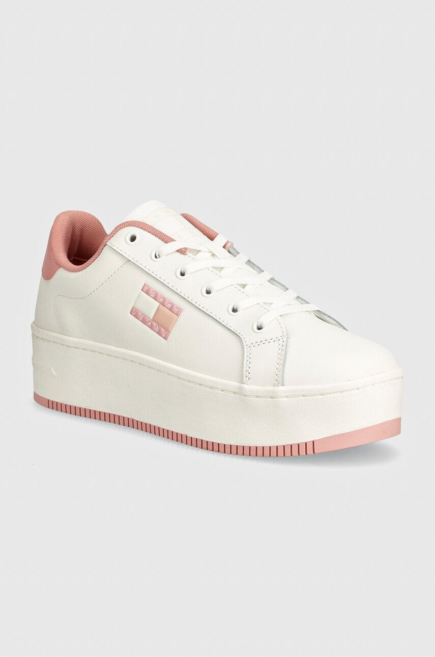 Кроссовки Tommy Jeans TJW FLATFORM ESS, розовый — фото 2