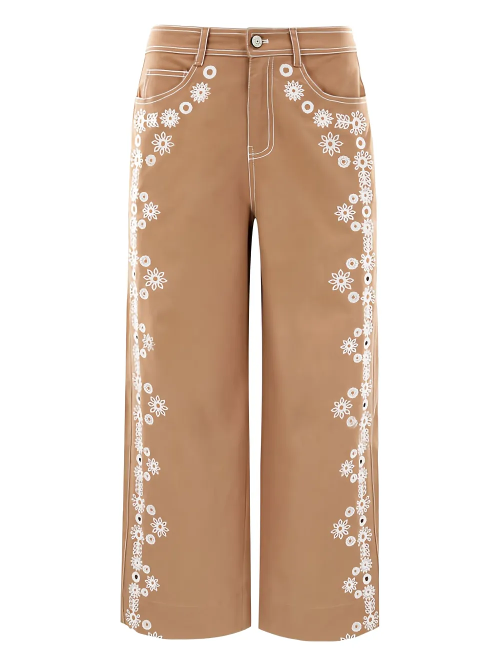

Брюки Mazie Eyelet Betsy Cinq A Sept, коричневый