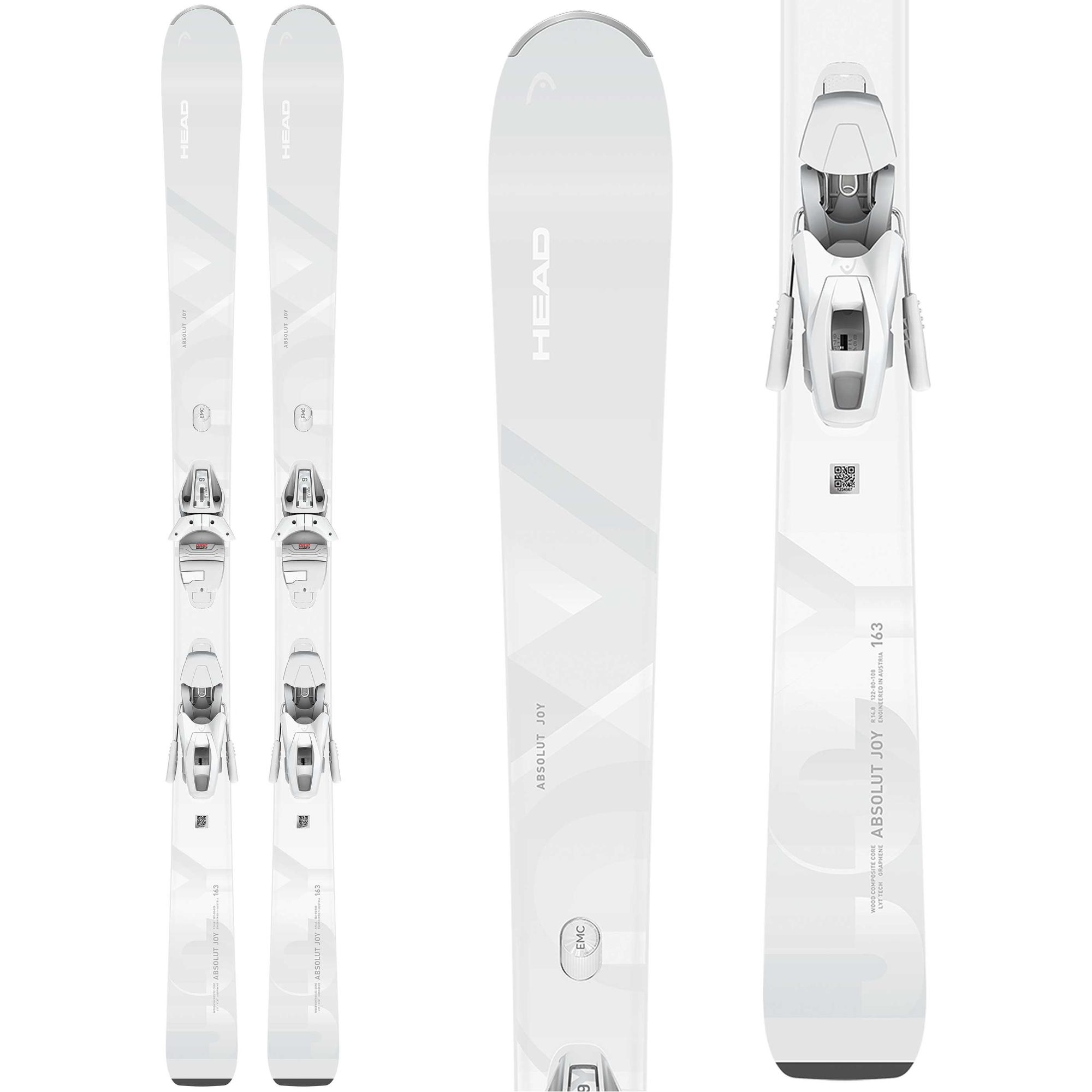 

Женские лыжи Absolut Joy с креплениями Joy 9, модель 2026 года. Head, One Color