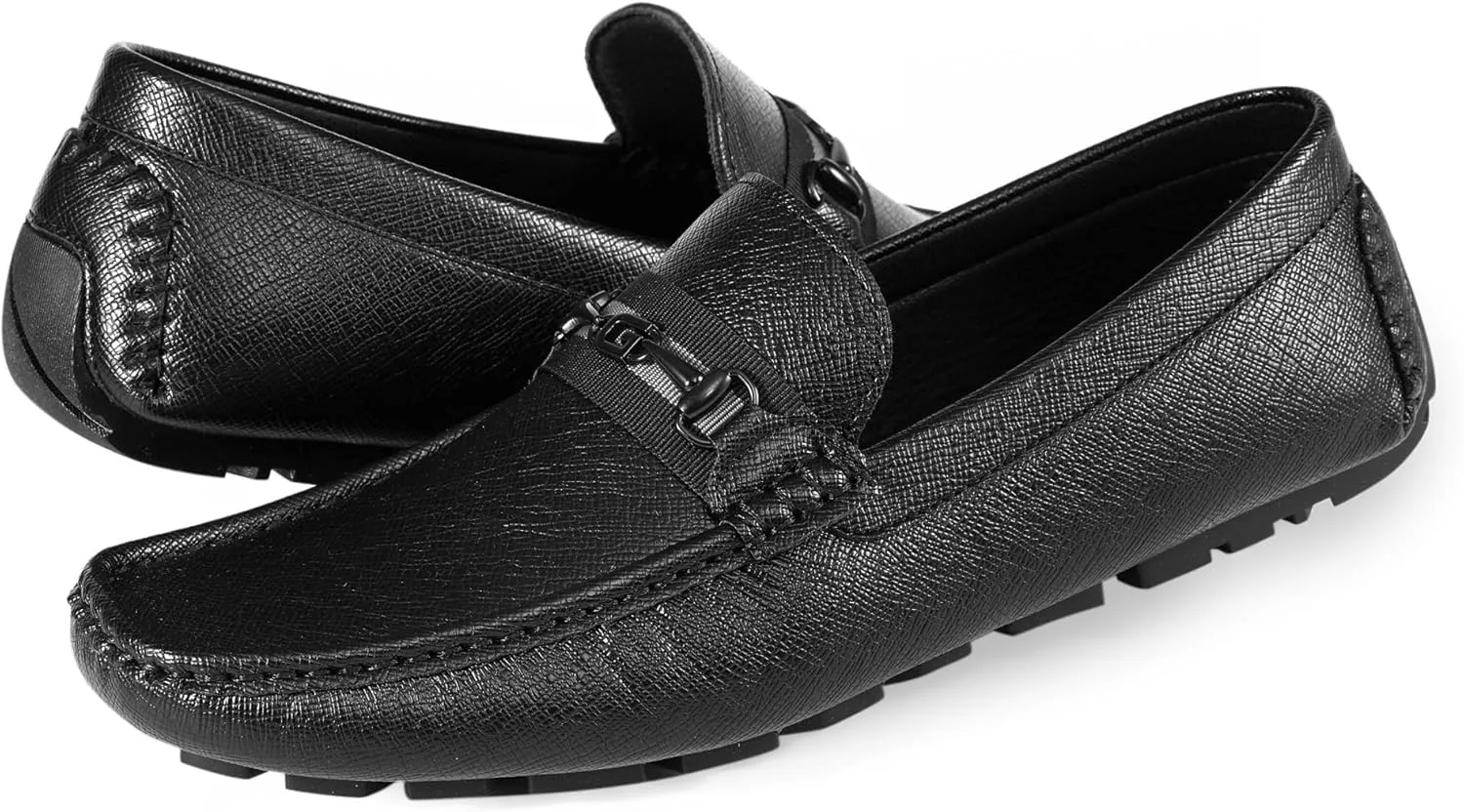 Лоферы Guess Mens Aarav, черный — фото 2
