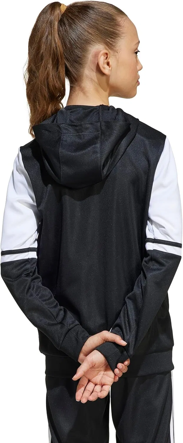 Детская худи adidas Squadra25, черный/белый — фото 2