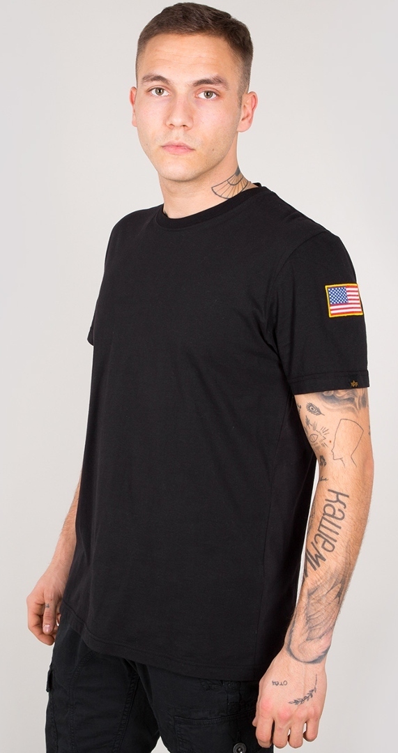

Футболка Alpha Industries NASA T-Shirt, черный
