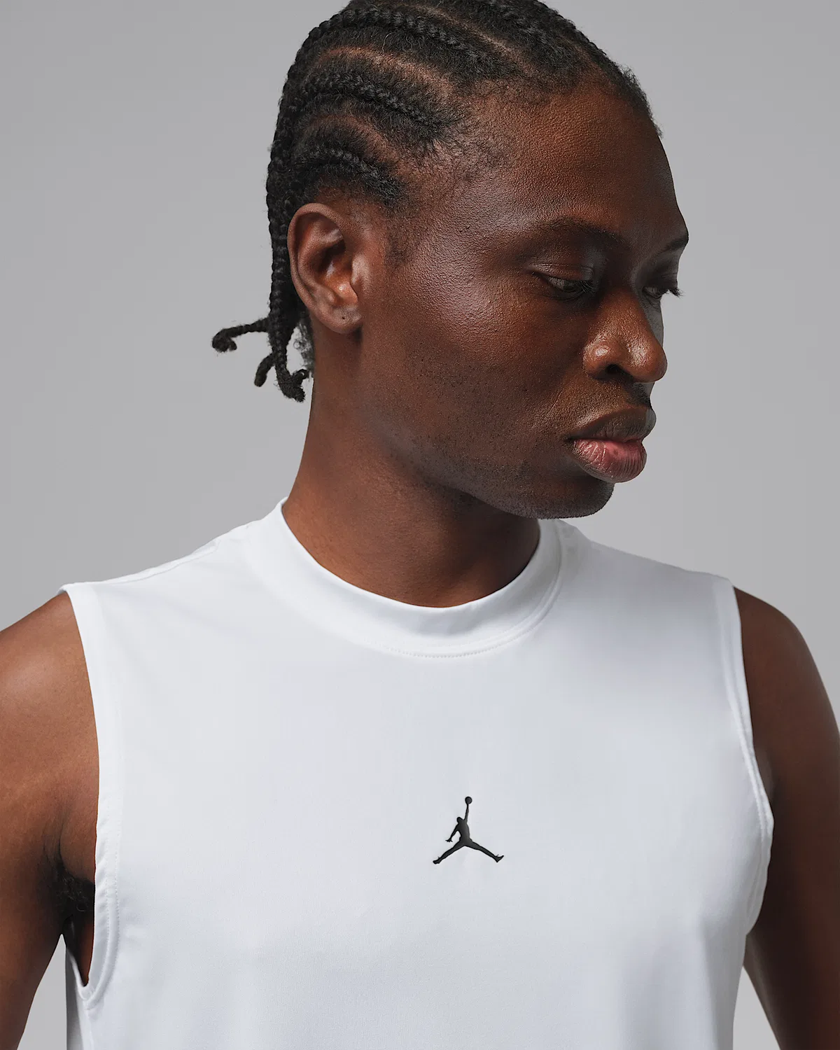 Мужской безрукавный топ Dri-FIT Jordan Sport Essentials, White — фото 3