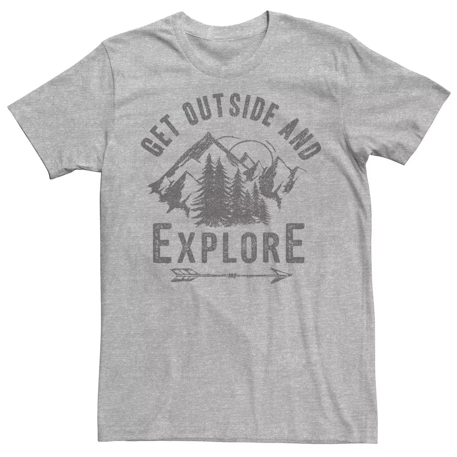 

Мужская футболка Get Outdoor & Explore Forest Scene Licensed Character
