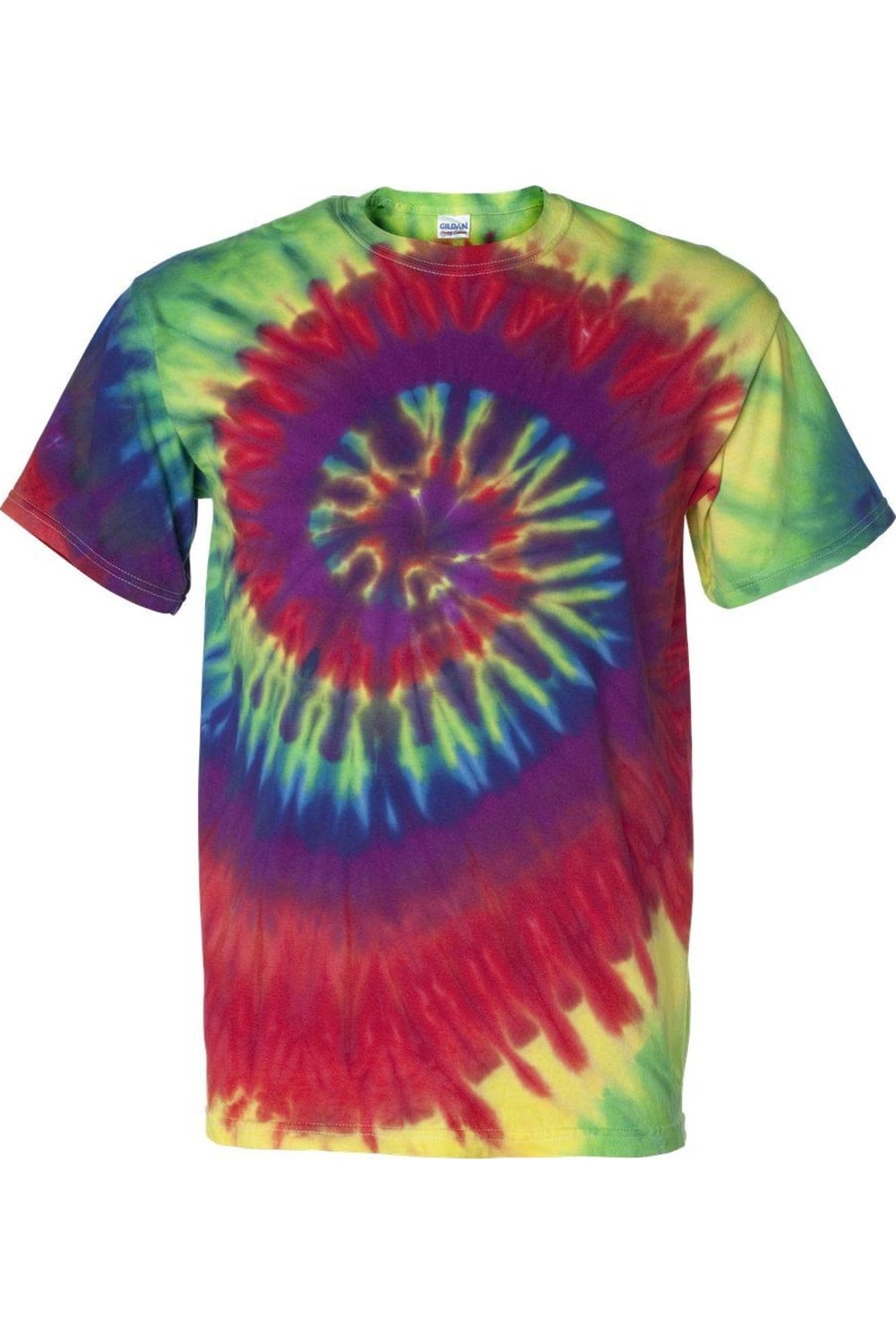 

Футболка Dyenomite Multi-Color Spiral Tie-Dyed