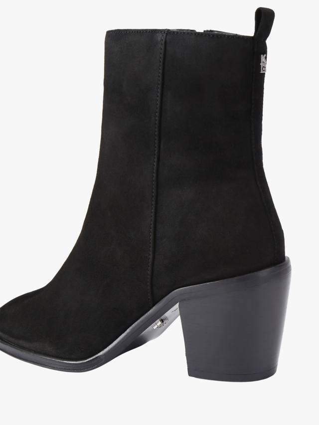 Террасовые замшевые ботинки до щиколотки KG Kurt Geiger, Black — фото 3