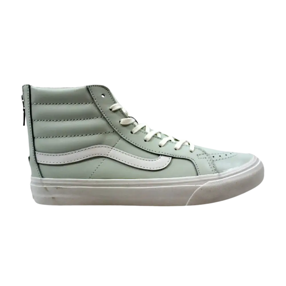 

Кроссовки Sk8-Hi Slim Zip Leather Vans, синий