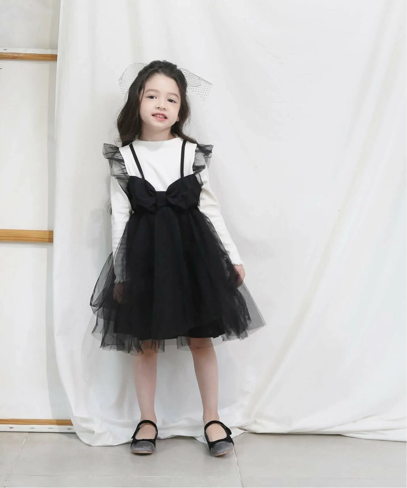 Платье из тюля "Тень" Rora, Black