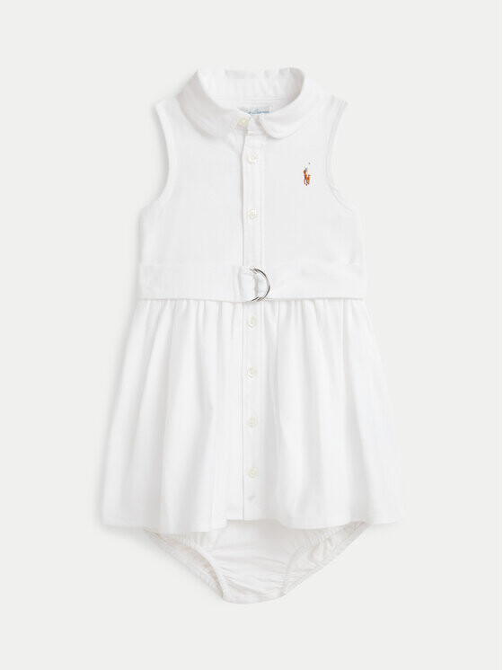 

Платье стандартного кроя Polo Ralph Lauren, белый