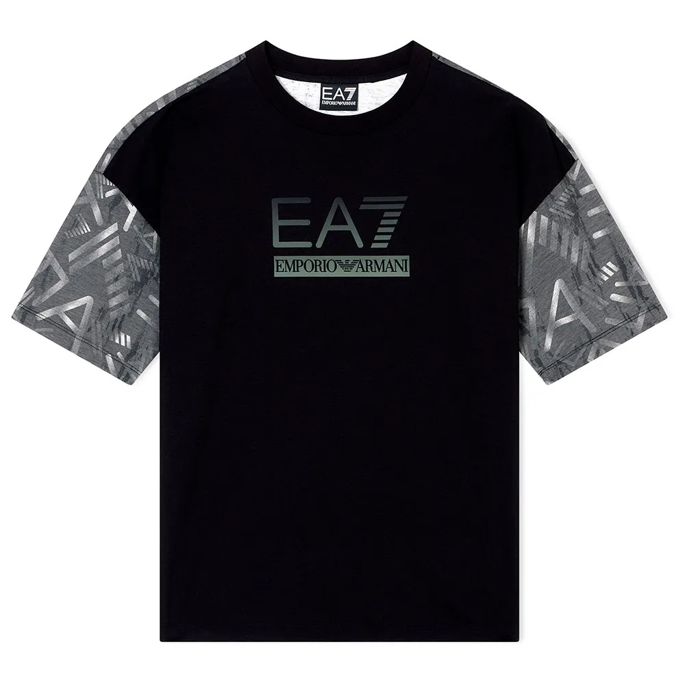 

Футболка с коротким рукавом EA7 EMPORIO ARMANI Train Visibility Graphic, черный